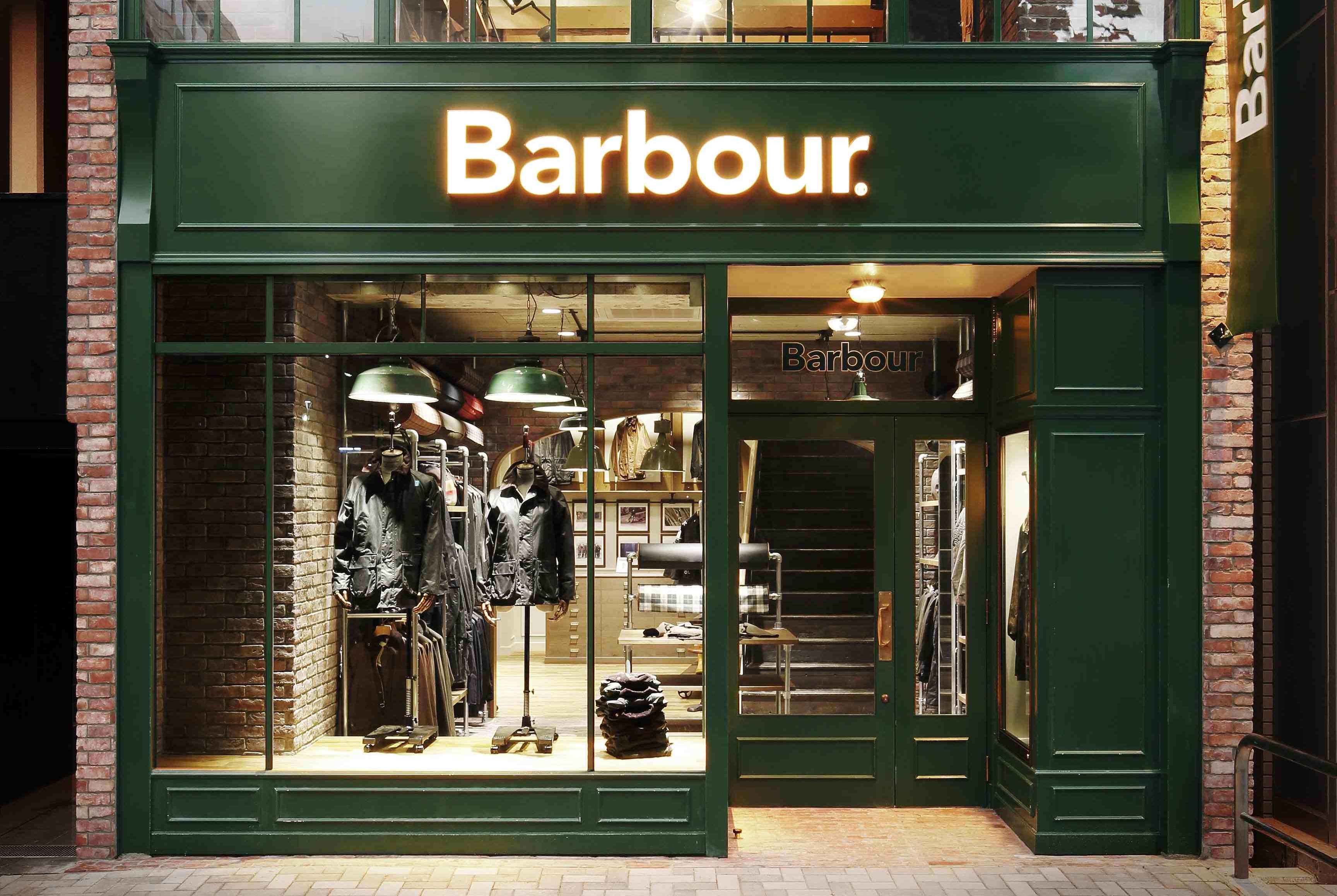 barbour international outlet store locations